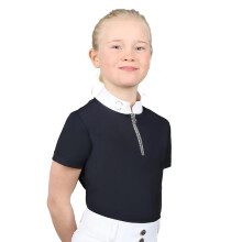 (9-10 Years, Black) Coldstream Girls Next Generation Elrick Show Shirt