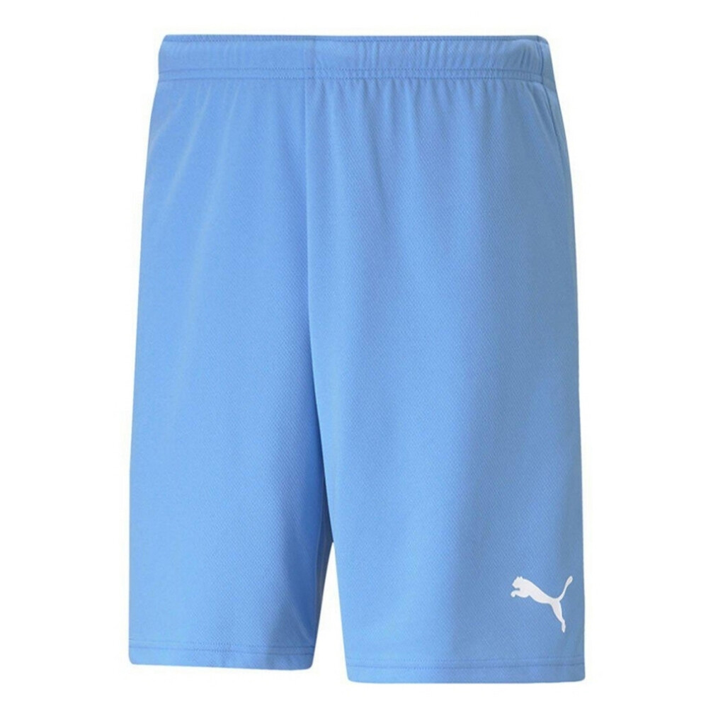 New Puma Men's Teamrise Sweat Shorts Blue
