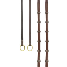 (Pony, Havana) Whitaker Pick N Mix Oblong Leather Horse Reins