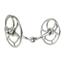 (135mm, Silver) Whitaker Twisted Bar Horse Universal Bit