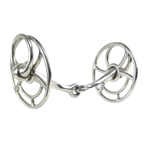 (145mm, Silver) Whitaker Twisted Bar Horse Universal Bit