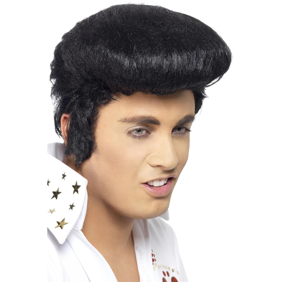 Elvis Presley Deluxe Wig Black