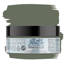 Dixie Belle Silk All-in-One Mineral Paint | Hampton Olive (4oz) | Olive Green Primer + Topcoat