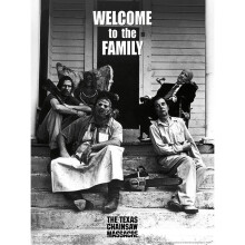 The Texas Chainsaw Massacre Welcome To The Family Print