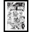 Batman Batman Comic Joker Fireworks Framed Poster 1