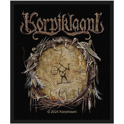 Korpiklaani Rankarumpu Woven Standard Patch