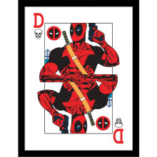 Deadpool Playing Card Print