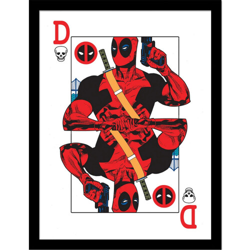 Deadpool Playing Card Print