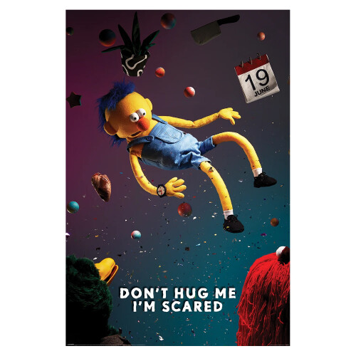 Don't Hug Me I'm Scared Falling Poster