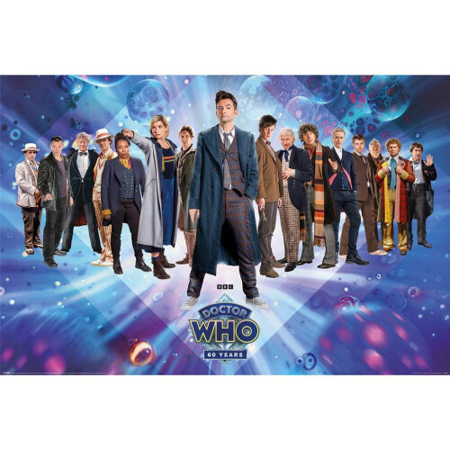 Doctor Who Doctor Who 60th Anniversary Poster