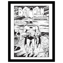 Batman Robin Dies At Dawn Comic Cover Print