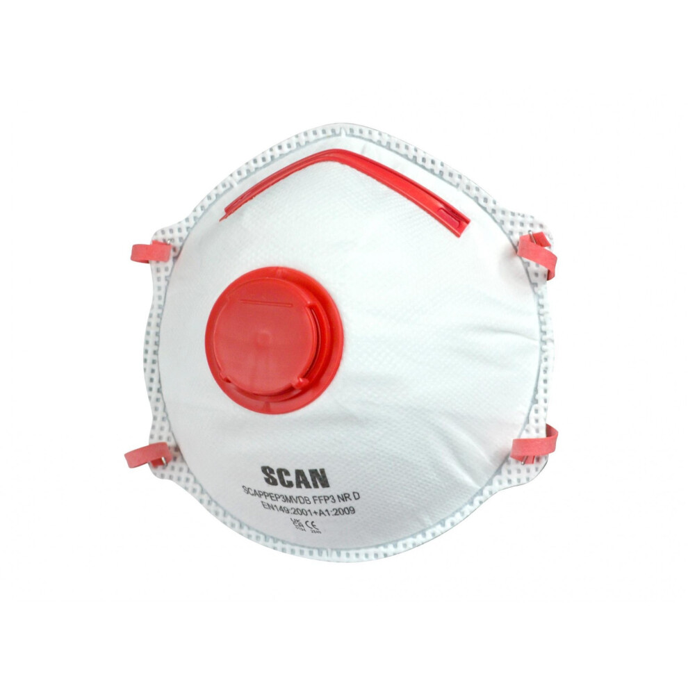 Scan Moulded Disposable Valved Mask 5063750783475