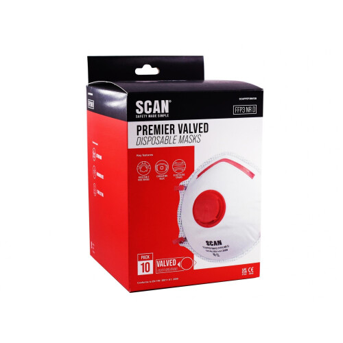 Scan Moulded Disposable Valved Mask 2