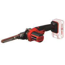 Einhell Te-bf 18 Li-solo Power X-change Belt File 18v Bare Unit