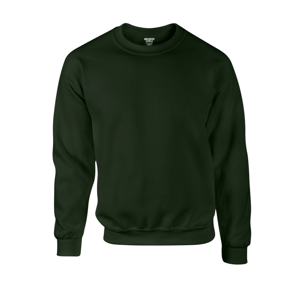 Gildan (S, Forest ) Unisex Adult Dryblend Crew Neck Sweatshirt Green