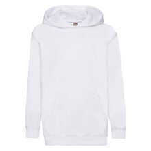 (12-13 Years, White) Fruit of the Loom Childrens/Kids Classic 260 Hoodie