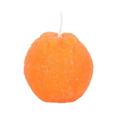Something Different Orange Shaped Candle (Pack of 3) 1