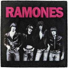 Ramones Band Photo Iron On Patch