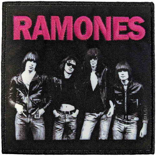Ramones Band Photo Iron On Patch