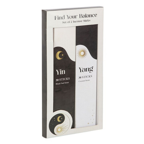 Something Different Yin Yang Incense Sticks Set (Pack of 60) 1