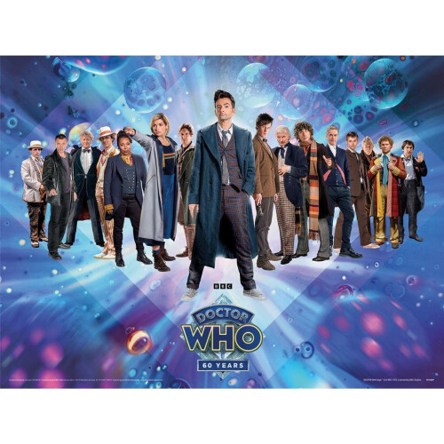 Doctor Who Doctor Who 40th Anniversary Print