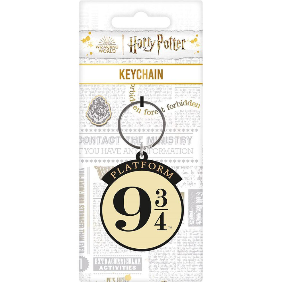 Harry Potter Platform 9 3/4 Pvc Keyring