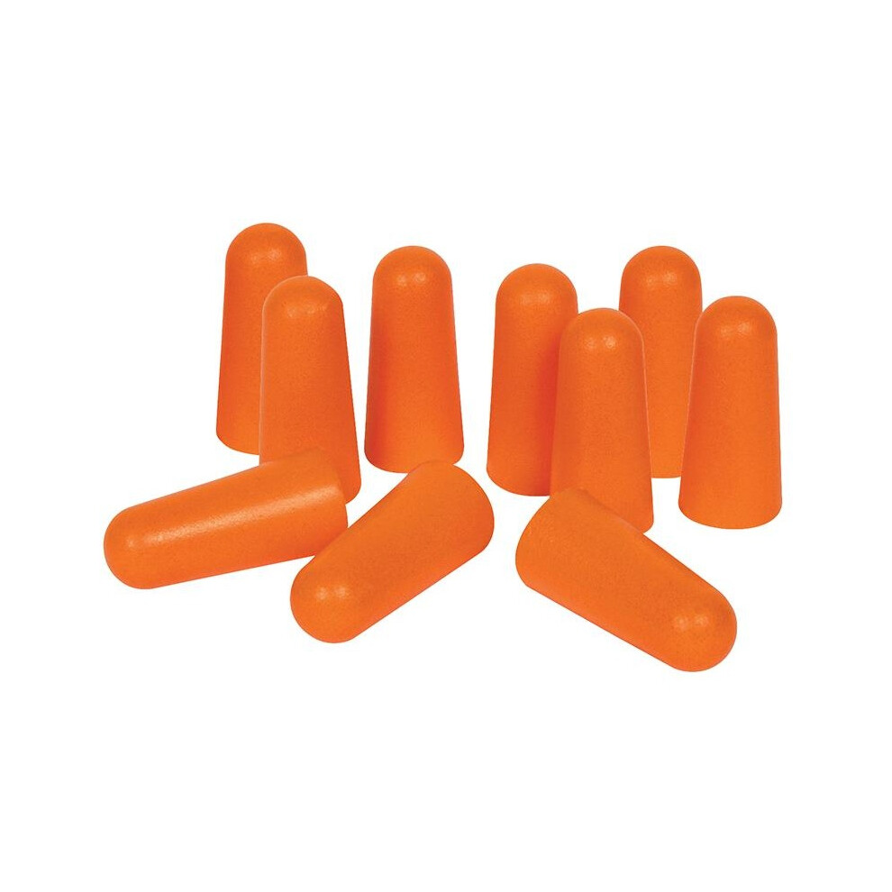 Vitrex Tapered Disposable Earplugs Snr 33 Db (5 Pairs) 5063750582238