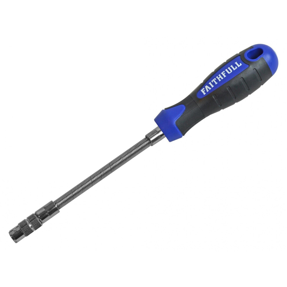 Faithfull Flex Drive Screwdriver 6.5Mm (1/4In) Magnetic