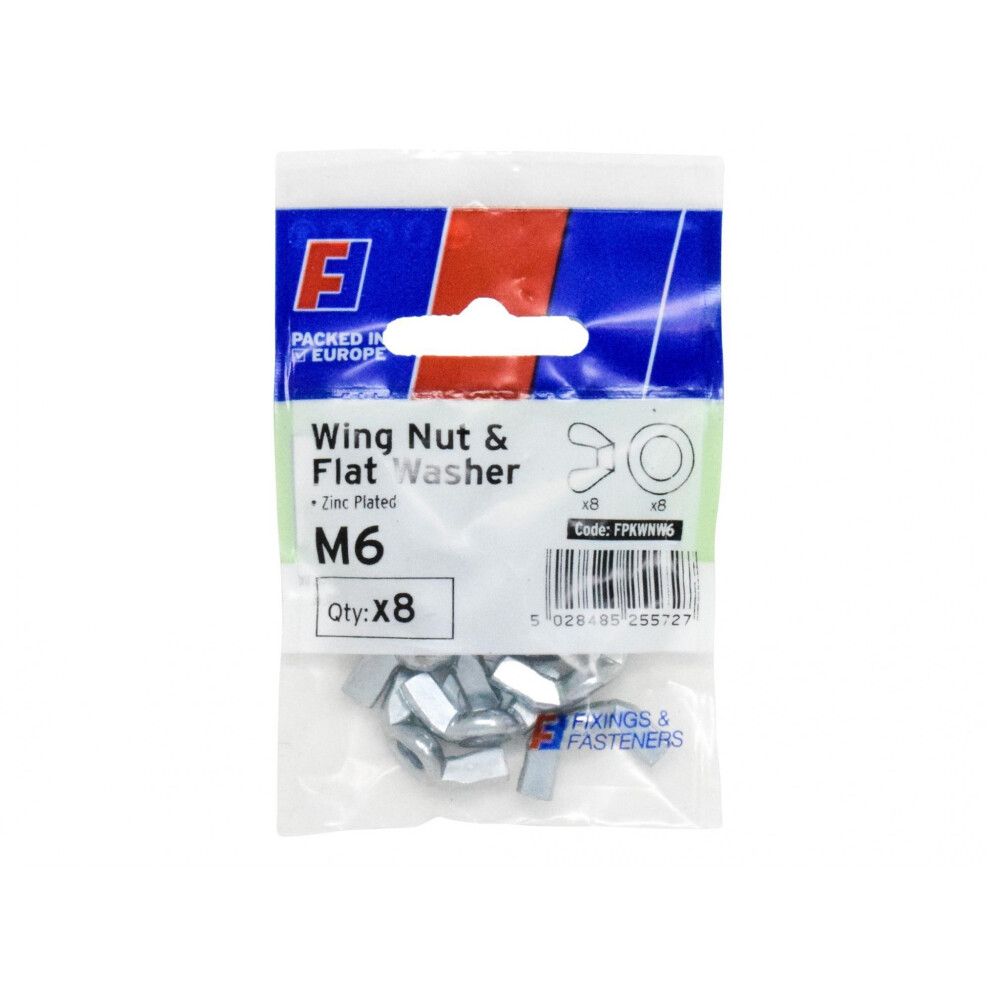 Forgefix Nwing Nut & Washer