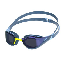 (One Size, Blue) Speedo Unisex Adult Fastskin Pure Focus Mirror Swimming Goggles