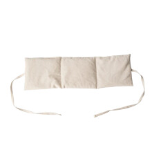 (One Size, Beige) Vinga Heated Recycled Polyester Pillow