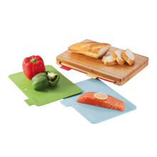 XD Collection Bamboo Chopping Board (Pack of 4)