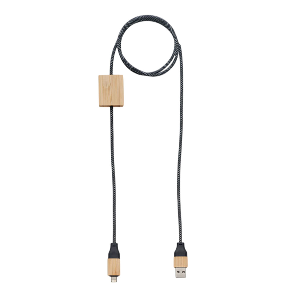 Midocean Caboo Bamboo Charging Cable 5063750380070