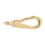 Shires Brass Horse Bridle Cheek Clips 2