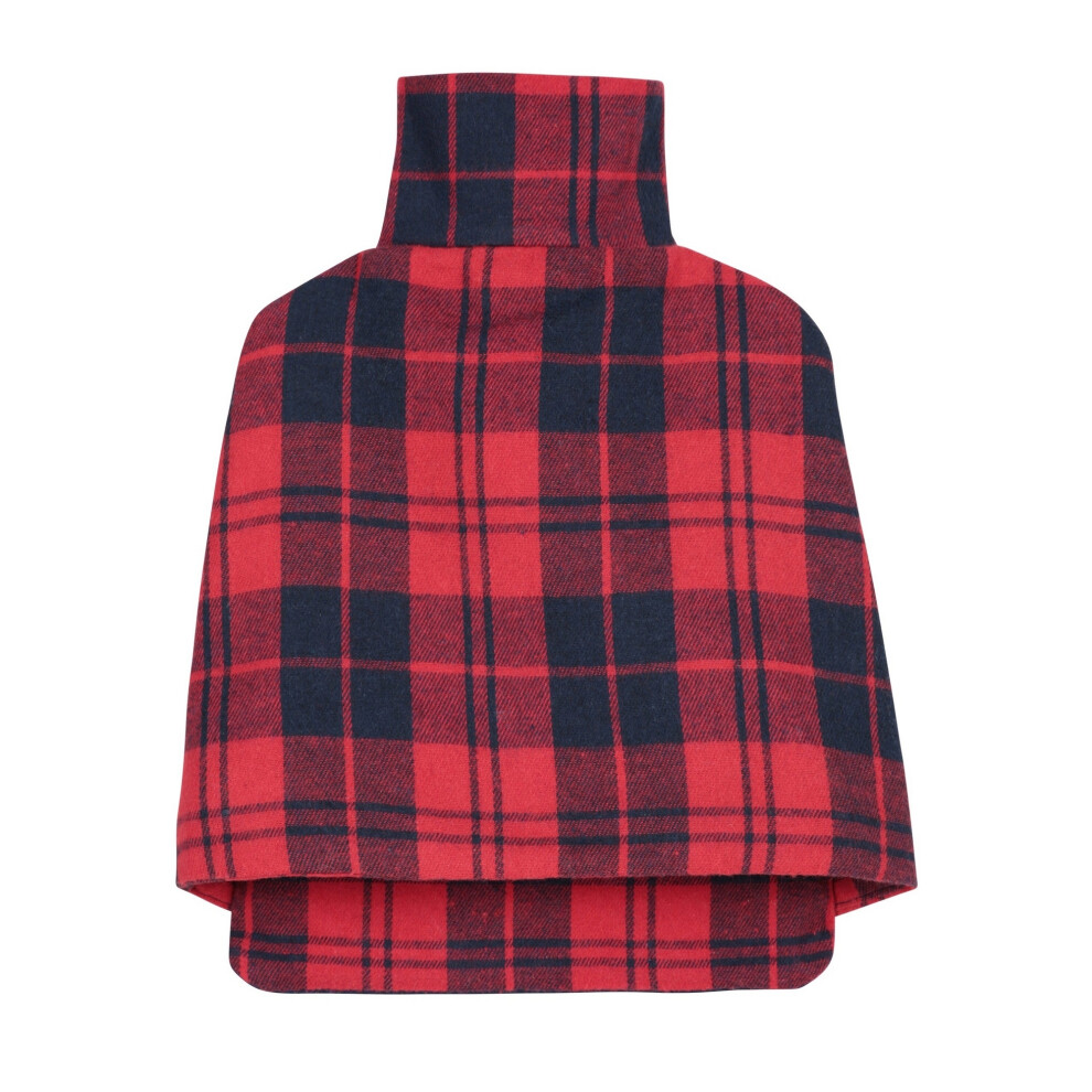 Rackhams Red 2L Foot Hot Water Bottle - One Size - 71% Polyester/24% Cotton/5% Viscose - Image 3