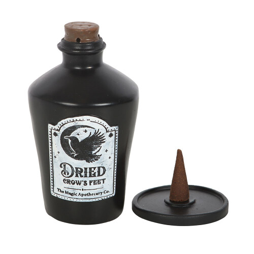 Something Different Dried Crow's Feet Incense Cone Holder 2