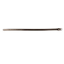 (One Size, Brown) Hy Leather Diamante Spur Straps