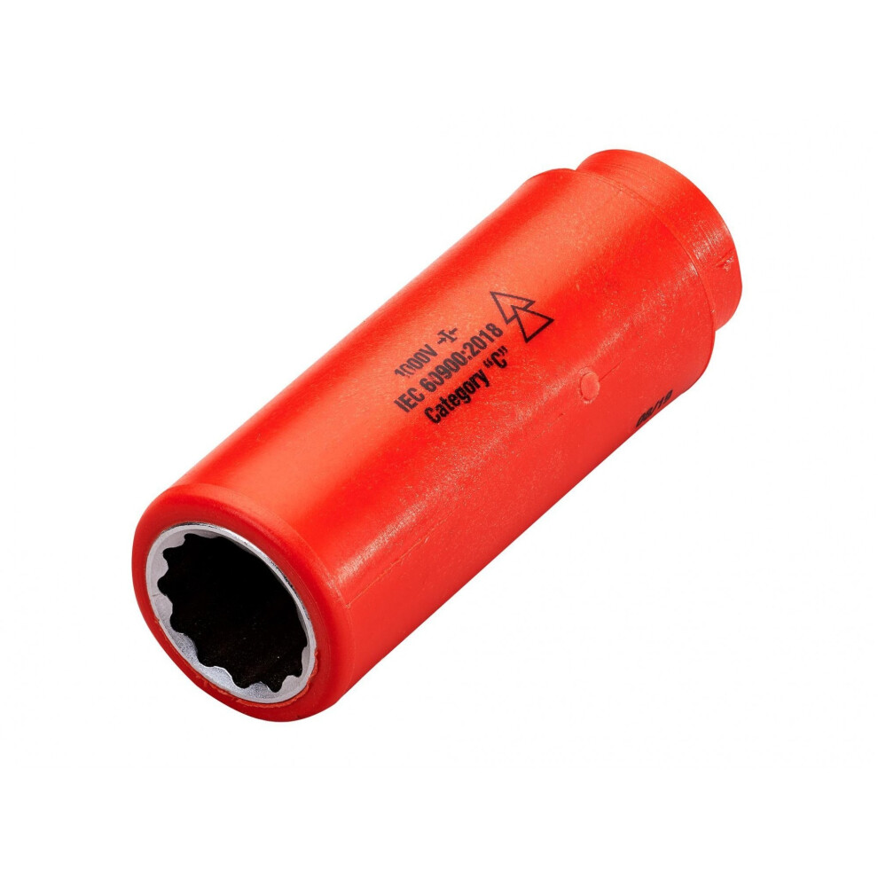 Itl Insulated Insulated Deep Socket, 1/2In Drive 5063750990972