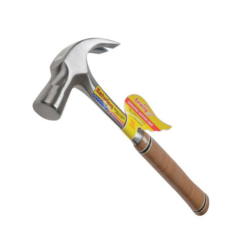 Estwing Estwing Curved Claw Hammer, Leather Grip
