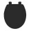 Bemis Bemis Chester Thermoplastic Toilet Seat Black 2