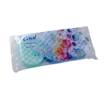 Coral Massage Sponge 3pk
