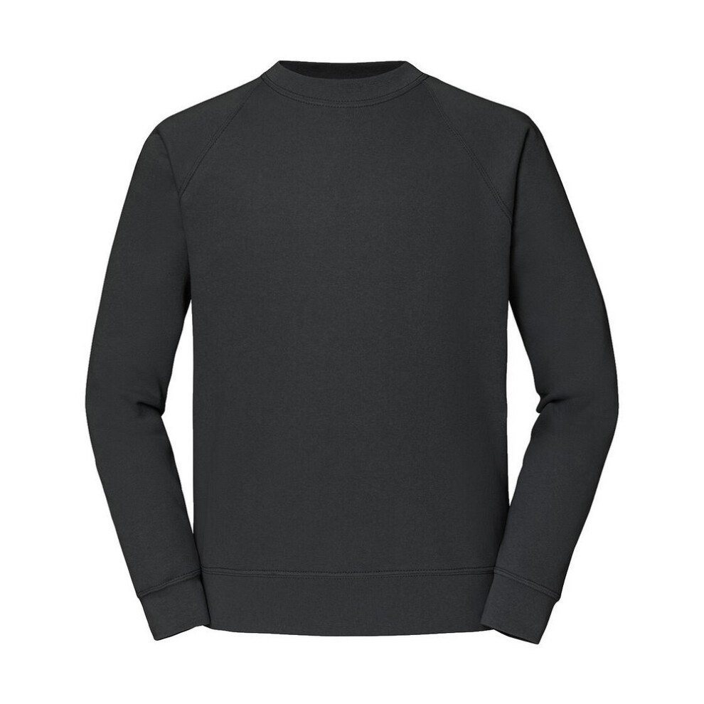 Fruit Of The Loom (Xl, Light Graphite) Mens Classic Raglan Sweatshirt Multicoloured