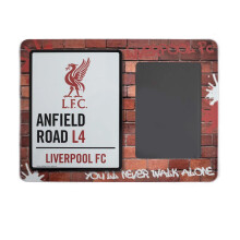 Liverpool FC Anfield Road L4 Metal Embossed Photo Frame