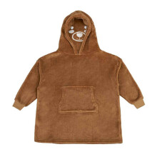 (2-4 Years, Brown) Brand Lab Childrens/Kids Character Teddy Bear Hoodie Blanket