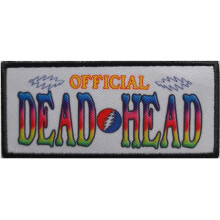 Grateful Dead Official Dead Head Patch