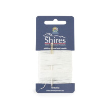 (One Size, White) Ezi-Groom Horse Plaiting Thread