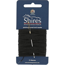 (One Size, Black) Ezi-Groom Horse Plaiting Thread