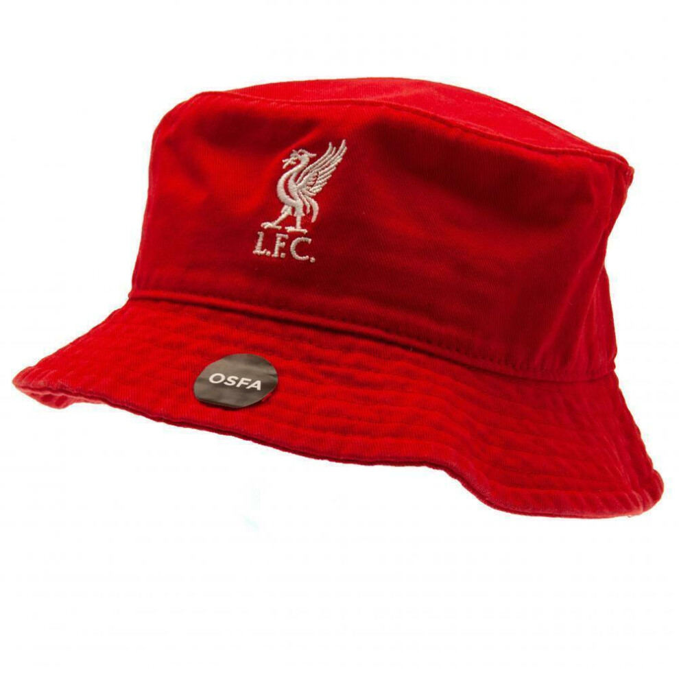 Liverpool Fc Unisex Adult Crest Bucket Hat