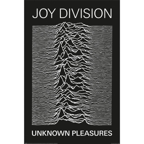 Joy Division Unknown Pleasures Poster