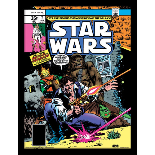 Star Wars Star Wars They've Got Us Surrounded Comic Print